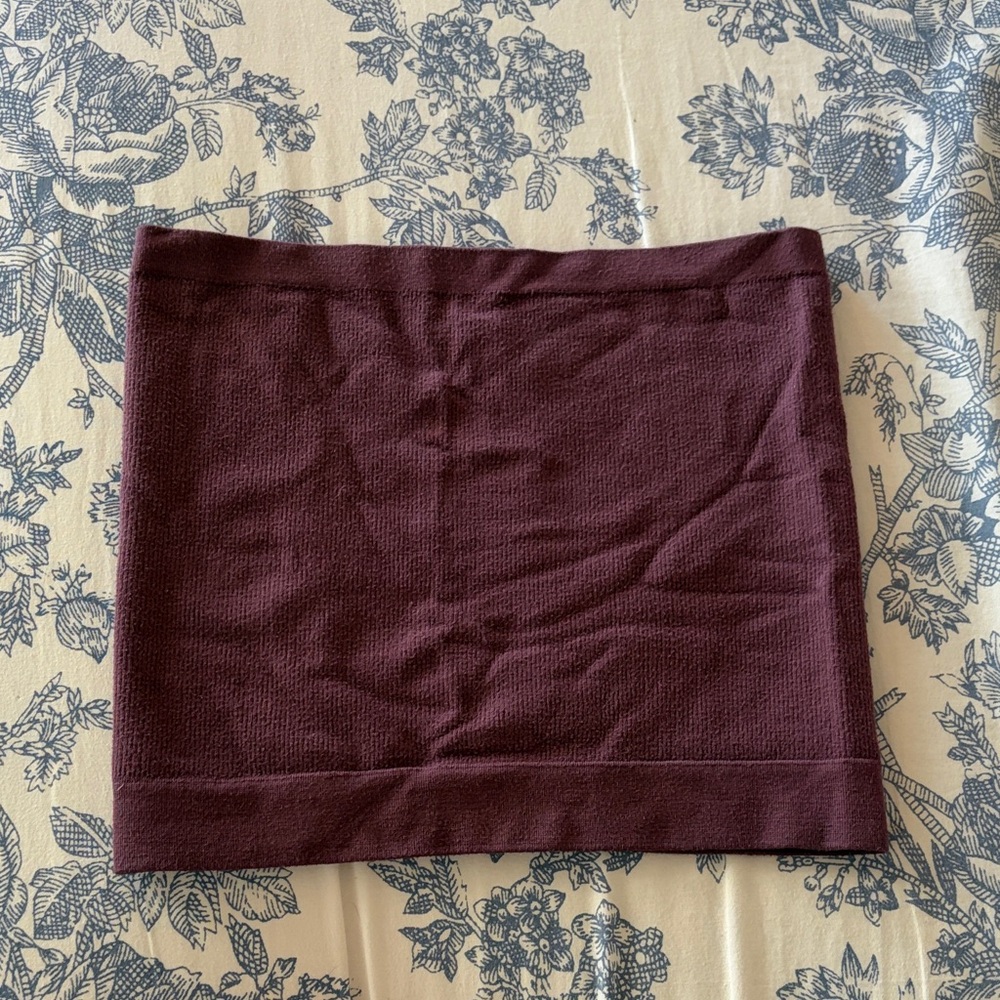 Urban Outfitters Deep Burgundy Mini Skirt